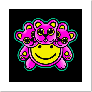 Acid bear Posters and Art